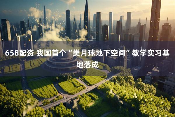 658配资 我国首个“类月球地下空间”教学实习基地落成