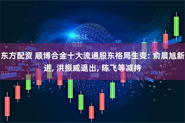 东方配资 顺博合金十大流通股东格局生变: 俞晨旭新进, 洪振威退出, 陈飞等减持